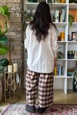 Paloma Tela Peter Pan Blouse Calico